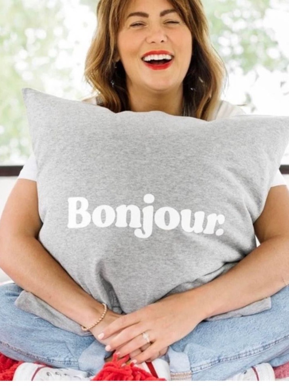 Province of Canada x JILLY BOX Bonjour Pillow Case Cover BNWT